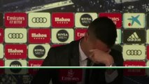 Real Madrid - Reinier fond en larmes lors de sa présentation