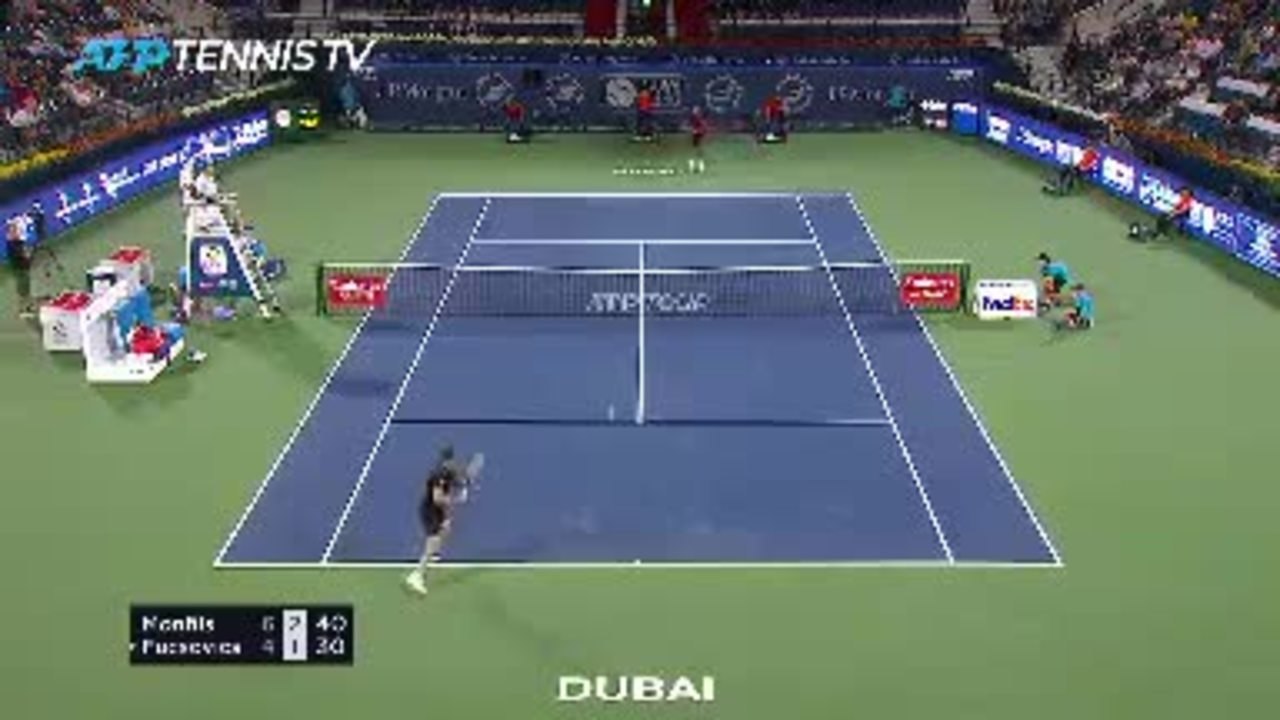 ATP : Dubaï - Monfils sort Fucsovics avec difficulté
