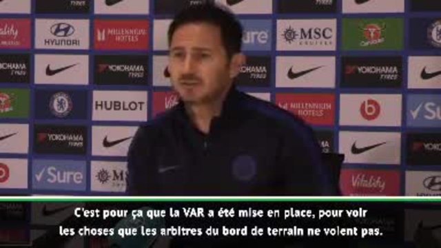 27e j. - Lampard : J'attendais que l'arbitre sorte le carton rouge