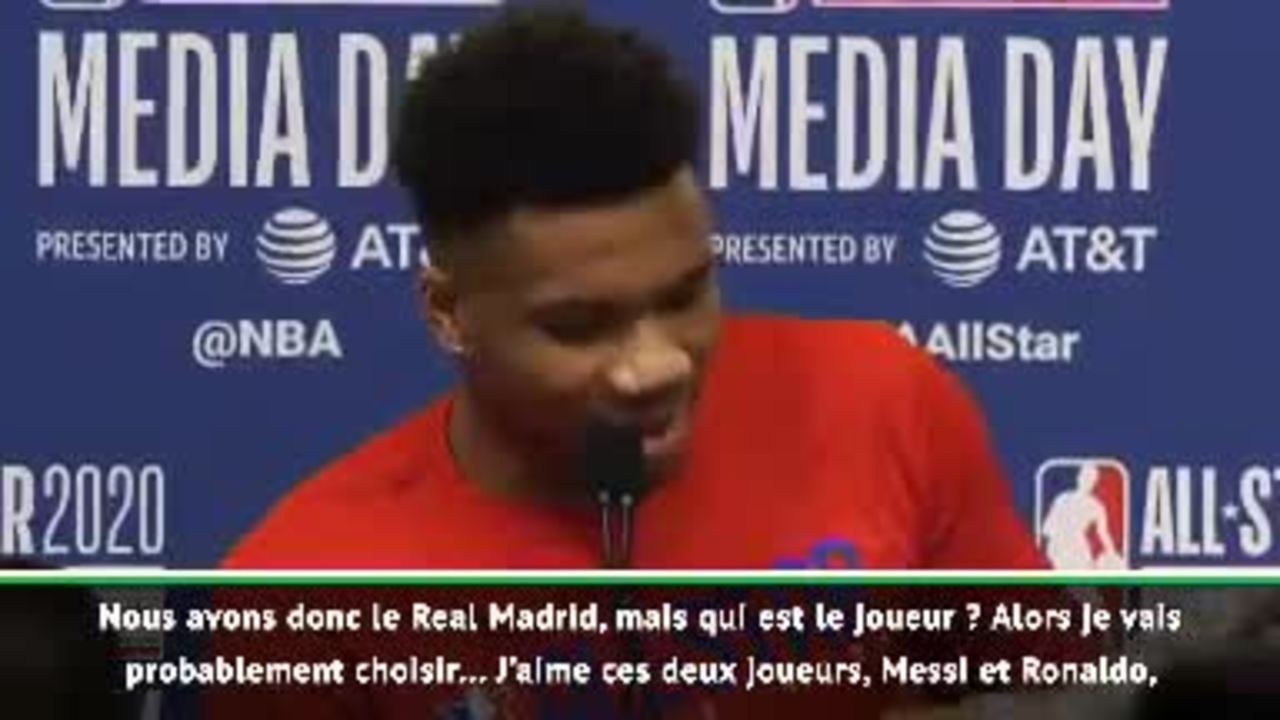 NBA : All-Star Game - Giannis choisit le Real Madrid