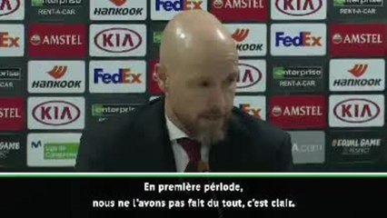 16es - ten Hag : "Trop de mauvaises décisions"