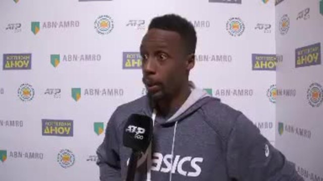 Rotterdam - Monfils : J'étais vraiment solide