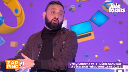 Cyril Hanouna candidat en 2022 ? Il répond à la folle rumeur dans TPMP