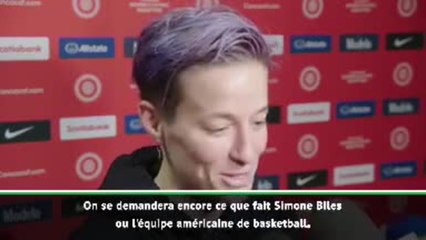 JO 2020 - Rapinoe : "Nous cherchons à nous racheter"