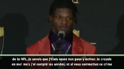 Super Bowl LIV - Le discours plein de sagesse de Jackson, élu MVP