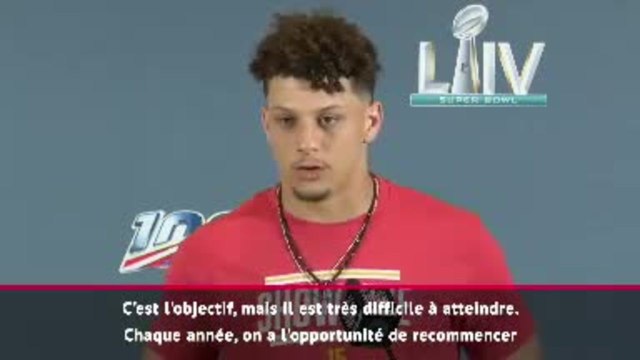 Super Bowl LIV - Mahomes : Disputer à nouveau le Super Bowl