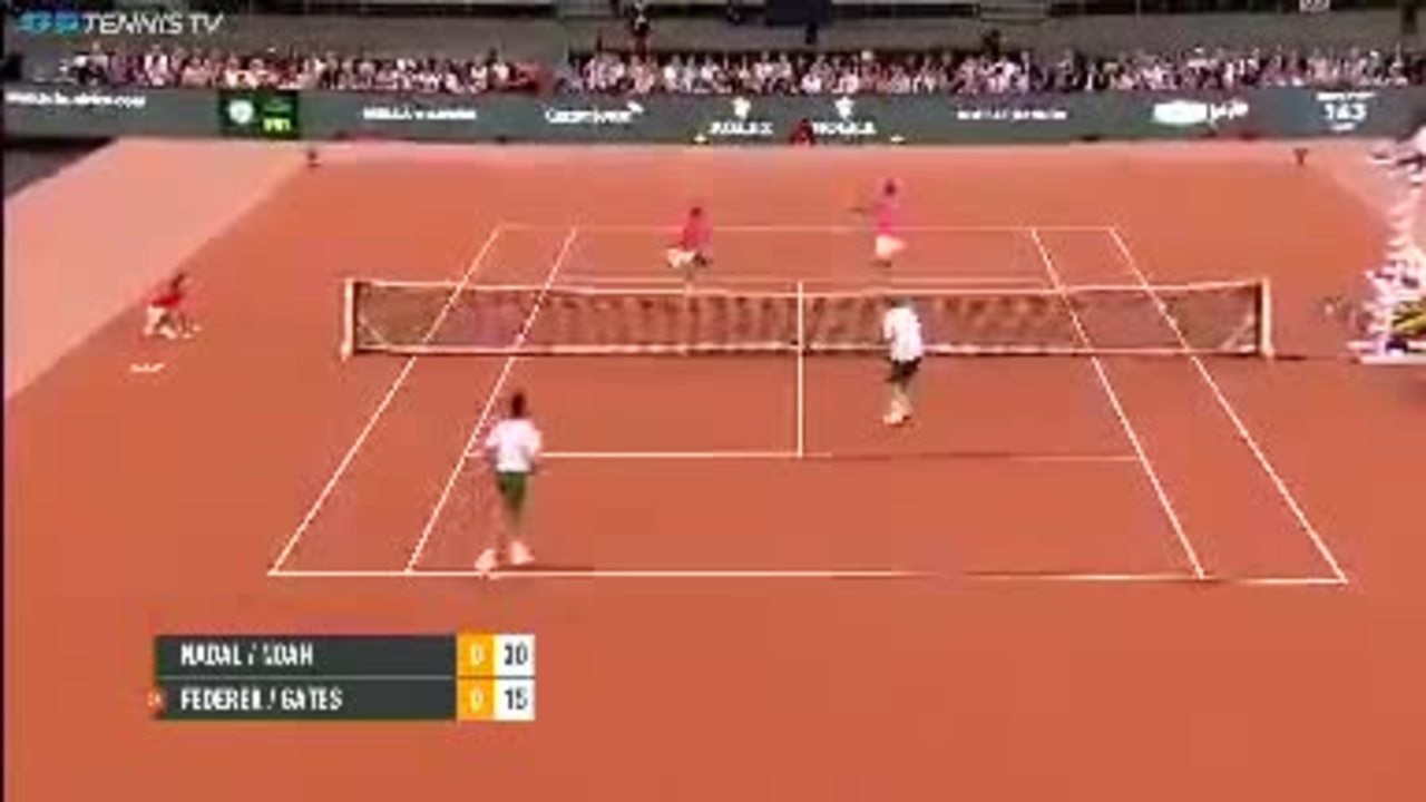 ATP : Match for Africa - Quand Bill Gates lobe Rafael Nadal