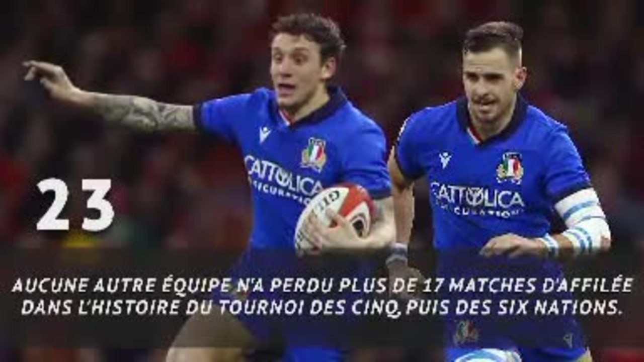 RUGBY : Six Nations : 2e j. - France-Italie en chiffres