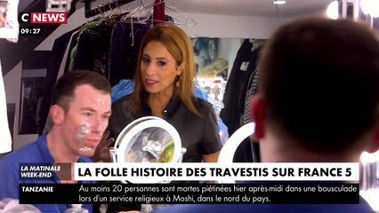 Exclu : les images du prochain documentaire de Léa Salamé dans les coulisses des spectacles de travestis