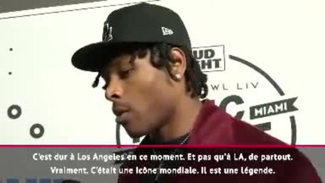 Super Bowl LIV - Décès de Kobe Bryant - Ramsey : Kobe Bryant était une icône mondiale