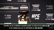 UFC 246 - Cerrone : ''Conor est une espèce en voie de disparition''
