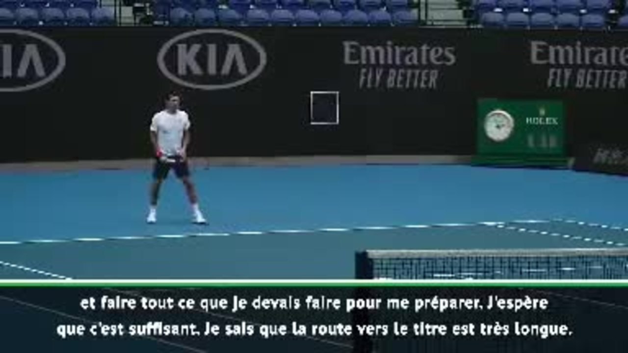 Open d'Australie - Federer : "Mes attentes sont assez faibles"