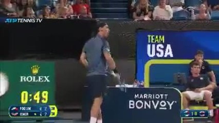 ATP Cup - Pour l'honneur, Fognini s'impose contre Isner