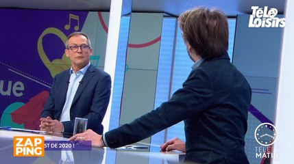 Télématin : Laurent Bignolas charrié par un chroniqueur après une blague