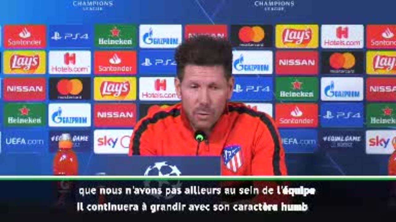 Groupe D - Simeone : "Nous avons besoin de Joao Felix"