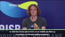 ATP Cup - Tsitsipas puni par son père ? ''Je vais rester trois jours enfermé dans ma chambre''