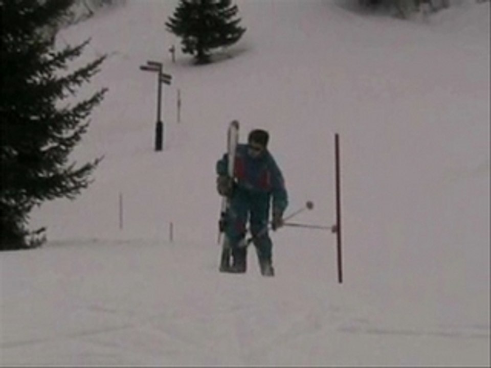 Montage ski