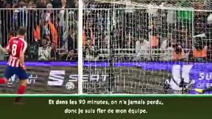 Finale - Simeone : "Je suis fier de mon équipe"