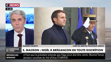 Emmanuel Macron a quitté Paris pour passer Noël en famille dans le Var
