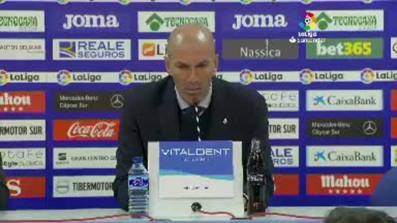 19e j. - Zidane : "Courtois nous a sauvés plusi...