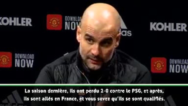 League Cup - Guardiola : Tout peut arriver dans le football, United est une équipe dangereuse