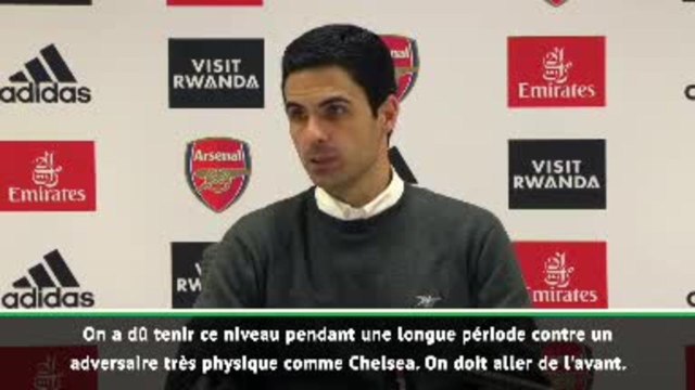 FOOTBALL : Premier League: 20e j. - Arteta : Déçu du résultat mais satisfait de beaucoup de choses