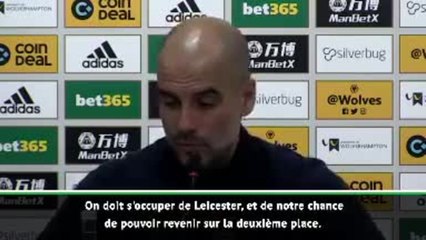20e j. - Guardiola : "On doit oublier Liverpool et se concentrer sur Leicester"