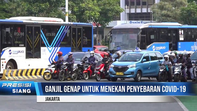 Pemprov Memberlakukan Ganjil Genap di 13 Titik Ruas Jalan Di Ibu Kota