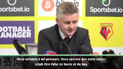 19e j. - Solskjaer : "Nous savions que cette saison serait faite de hauts et de bas"