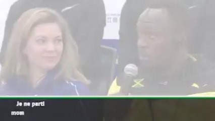 Athlétisme - Bolt : "Une grande expérience d'être ici"