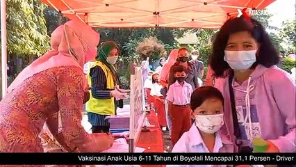 263 Siswa SD di Semarang Antusias Ikuti Vaksinasi Anak Usia 6-11 Tahun