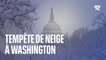 Les images saisissantes d'une tempête de neige qui s'est abattue sur Washington