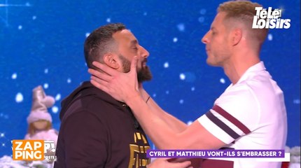 TPMP : Cyril Hanouna embrasse Matthieu Delormeau !