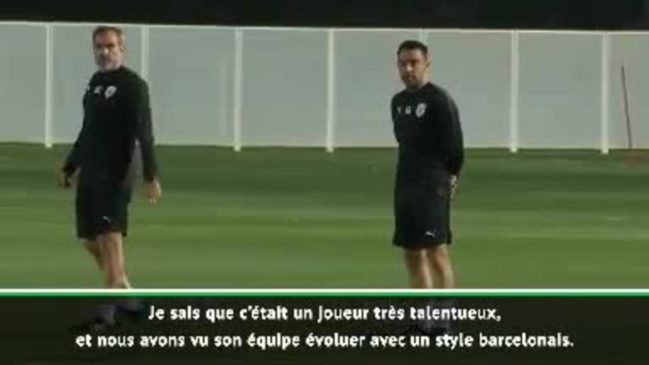 Mohamed : "Xavi était un joueur parfait sur com...