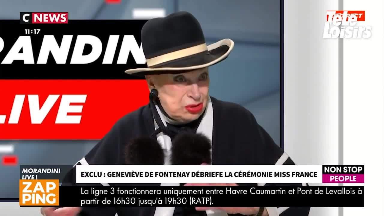 Miss France 2020 : Geneviève de Fontenay dézingue la cérémonie, "les chorégraphies étaient nulles et les maillots moches"