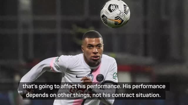 Pochettino not worried about Mbappe contract 'distraction'