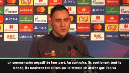 Groupe A - Navas : "Neymar et Mbappé soutiennent tout le monde"