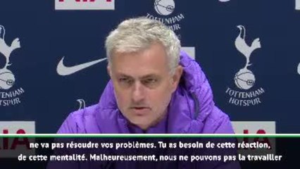 16e j. - Mourinho : "Il faut être en colère"