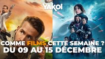 Yakoi comme films à regarder à la télé cette semaine (du lundi 9 au dimanche 15 décembre) ?