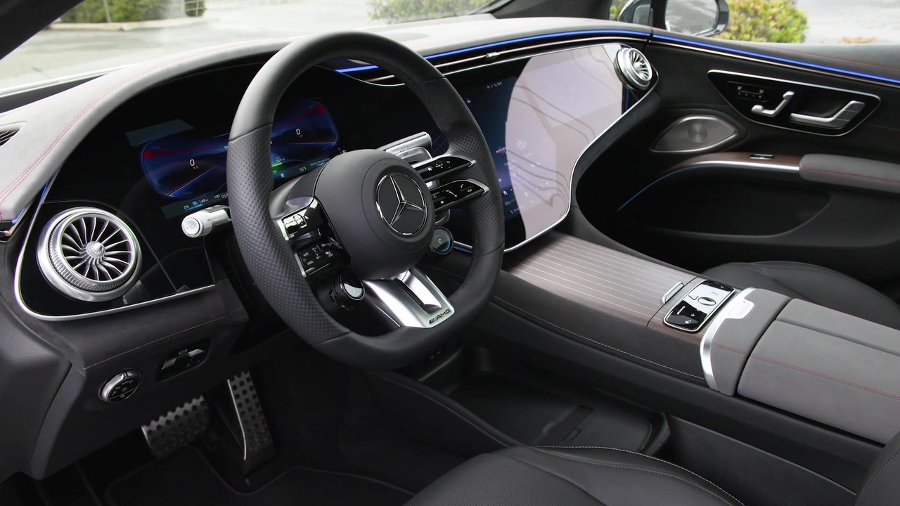 Der neue Mercedes-AMG EQS 53 4MATIC+ - Interieur-Design mit besonders sportlicher Note