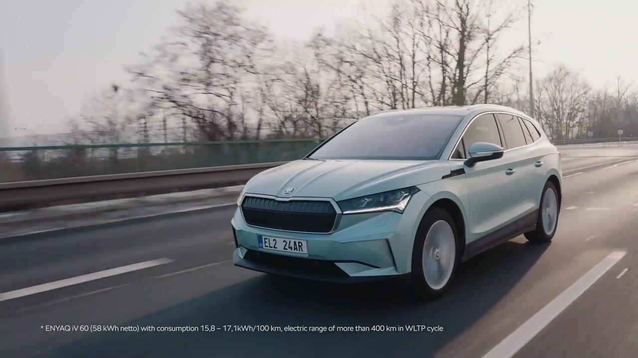 Clevere Tipps für die optimale Reichweite des ŠKODA ENYAQ iV im Winter