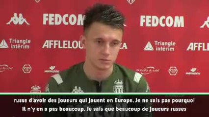15e j. - Golovin: "J'aimerais qu'il y ait plus de joueurs russes en Europe"