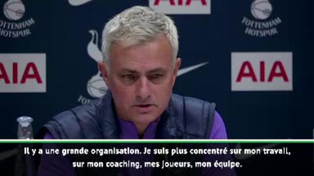 Tottenham - Mourinho : ''Une structure fantastique''