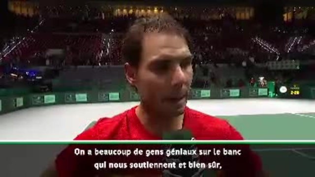 Coupe Davis - L'Espagne se qualifie, Nadal félicite l'équipe