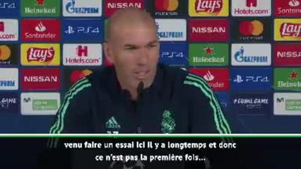 Groupe A - Zidane : "Je suis amoureux d'Mbappé"