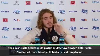 Masters - Tsitsipas réconcilié avec Zverev : "La Laver Cup nous a rassemblés"
