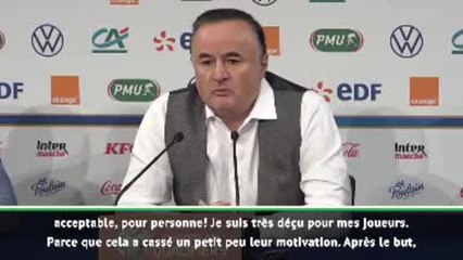 Moldavie - Firat : "Je suis très en colère contre l'arbitre"