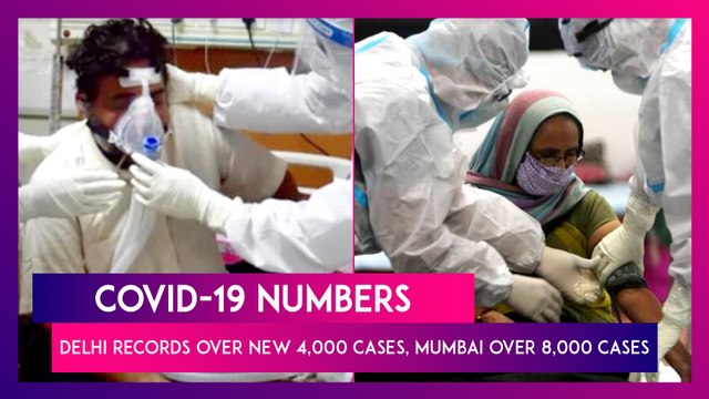 Covid-19 Numbers: Arvind Kejriwal Tests Positive, Delhi Records Over 4,000 New Cases, Mumbai Reports Over 8,000 Cases In One Day