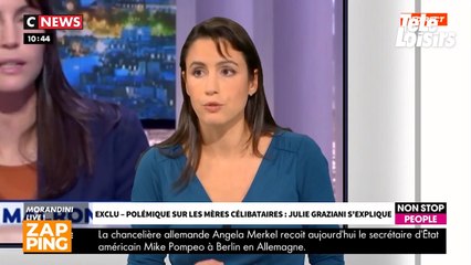 Julie Graziani revient sur ses propos sur LCI et raconte qu'elle a été victime de menaces