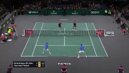 Rolex Paris Masters - La paire Mahut-Herbert décroche son premier titre à Bercy